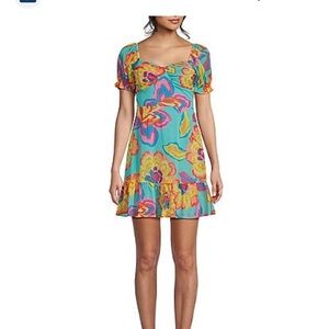Gianni Bini Floral chiffon Dress